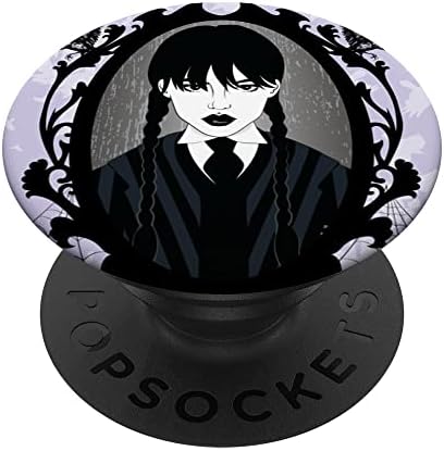 Wednesday Nevermore Student ID Card PopSockets Swappable PopGrip