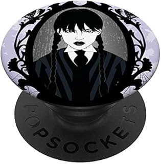 Wednesday Nevermore Student ID Card PopSockets Swappable PopGrip