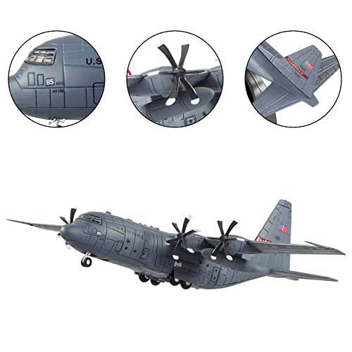 HANGOU 1/200 C-130 Fighter Jet Plane Model Alloy Diecast Model Aircraft for Collection - Image 2