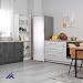 ICE KING RL340ES Freestanding Larder Fridge, 331L Capacity, Silver, Auto Defrost, Reversible Door, Energy Efficient, Quiet Operation – Ideal for Kitchen or Utility Room