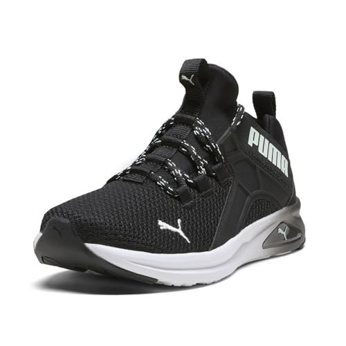 PUMA Womens Enzo 2 Revamp Running Sneakers Shoes - Black2