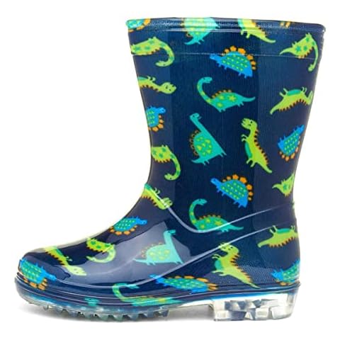 Shoe Zone Tornado Dinosaur Wellies for Kids Cover