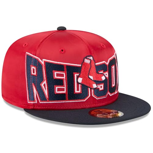 New Era Boston Red Sox 59FIFTY Bold Satin 2Tone Fitted Cap miniatura 3
