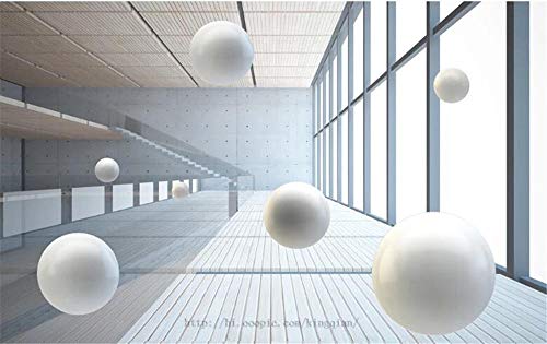 Papier peint architectural abstrait 3D WLLLO design premium