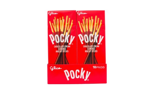 Glico Pocky Chocolate Cream Covered Biscuit Sticks, 1.41-Ounce (Pack Of 20) #TOP1