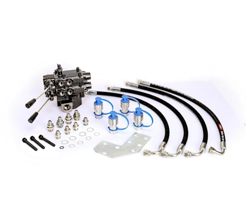 Kit distributeur hydraulique pour ajouter 2 fonctions double effet sur Fiat Someca 540