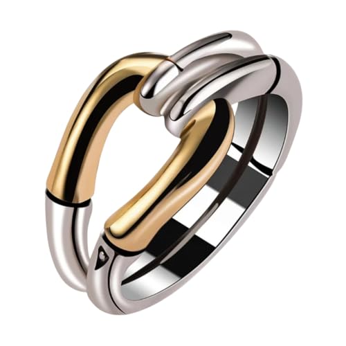 Delicate Women Fashion Gold Silver Color Simple Geometry Rings for Women Wedding Jewelry