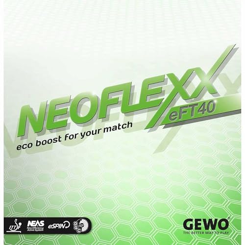 GEWO Neoflexx eFT 40 plaque de tennis de table pour progresser au club
