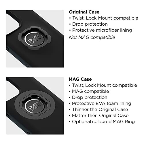 Image of Quad Lock Stem /Handlebar Bike Phone Holder Kit with MAG Phone Case for Samsung Galaxy S22 Plus