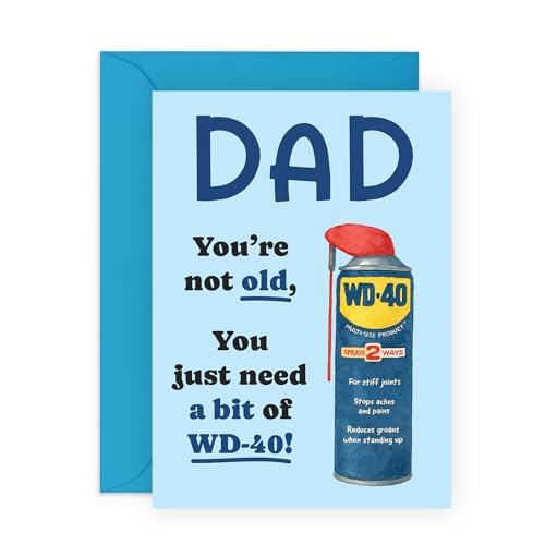 Funny Dad �o�[�X�f�[�J�[�h - WD?40 �W���[�N�J�[�h �������� �������� �p�p �X�e�b�v�_�b�h ���J�j�b�N �� �j �� �j�� - �C���A�C���ADIY����D���Ȑl - ���q�̖�����̃��[�����X�ȃG�C�W���O�W���[�N - �X�e�b�J�[�t��