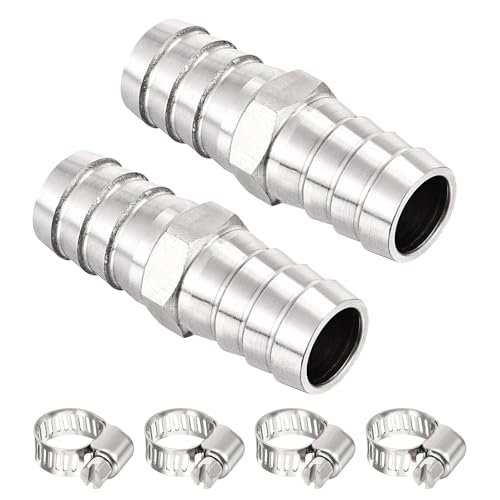 Kozelo pack 2 raccords tuyau SUS304 5/16" barbed