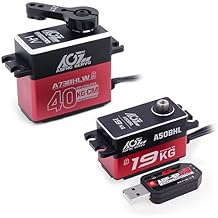 AGFRC A50BHL 19KG Low Profile Servo and A73BHLW 40KG Waterproof Brushless RC Servo