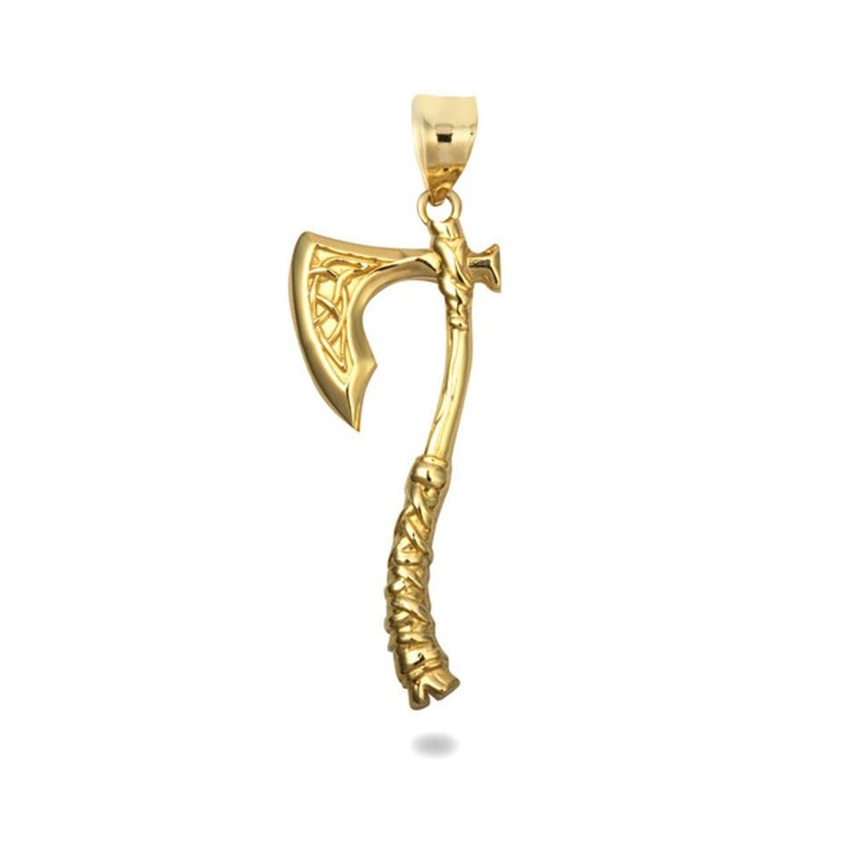 Viking Norse Axe pendant 14K Gold Parent
