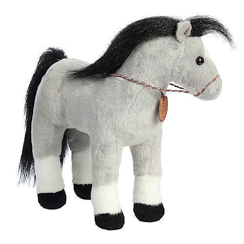 Aurora® Exquisite Breyer® Showstoppers Welsh Cob Stuffed Animal - Realistic Detailing for Imaginative Play - Perfect for Kids, Adults, and Any Horse Lovers - Gray 11 Inches by Aurora - Image 3