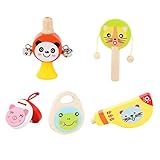 BESPORTBLE 5 Stück Holzspielzeug Musikinstrumente Teilig Percussion...