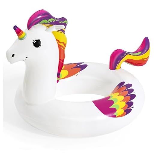 Bestway® 47" x 36"/119cm x 91cm Fantasy Unicorn Swim Ring