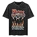 Youth Men T-Shirt Crewneck Short-Sleeve Bone Thugs Rock-N-Musi Harmony Band T-Shirts, Oversized Cool Cotton Tee Top Shirt for Mans, Retro Streetwear Custom Tees Top S
