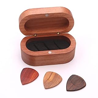 Support de en bois pour guitare pick for box Collector en bois avec 3 médiators en bois de de guitare gravée pour… - Les Beatles, Paul McCartney, John Lennon, RIngo Starr, George Harrison Support de en bois pour guitare pick for box Collector en bois avec 3 médiators en bois de de guitare gravée pour… – Image 6