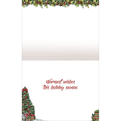 Lang Greenery Greetings Boxed Christmas Cards, 18 Cards & 19 Envelopes, Full-Color Artwork Inside and Out - Image 3