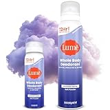 Lume Invisible Spray Deodorant For Women Two Pack - Full Size & Mini Whole Body Deodorant Spray - 72 Hr Odor Control - Aluminum & Baking Soda Free - 2 Piece Bundle - 3.6 oz & 1.0 oz (Soft Powder)