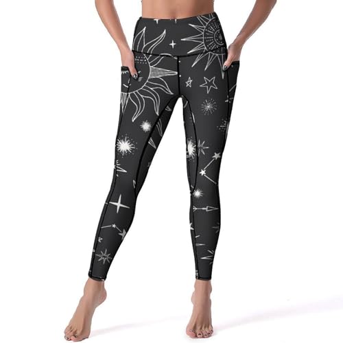 Legging femmes anti-glisse taille haute pour le yoga