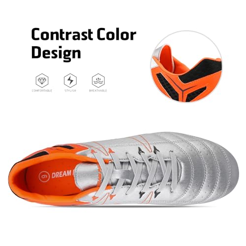 Image of DREAM PAIRS Men's Cleats Football Soccer Shoes