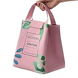 SELVFZ Tragbare Mittagstasche Tasche Thermische Isolierte Kühler Lunchbox Handtasche Für CAS