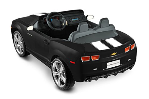 Kid Motorz 12V Two Seater Racing Camaro Ride On, Black