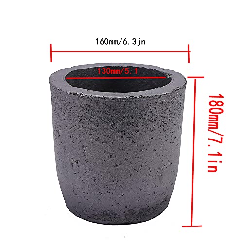 Creuset graphite durable en carbure de silicium résistant pour métaux