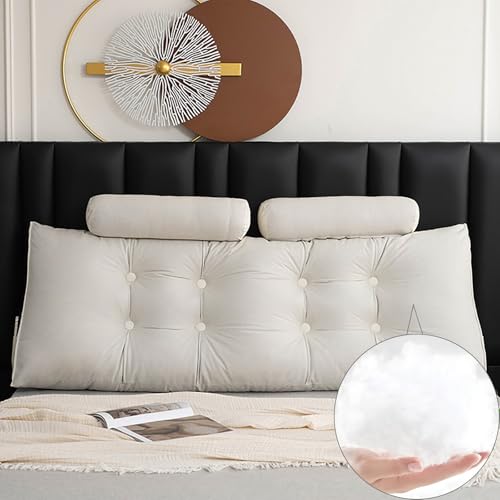 Coussin de lecture de qualité supérieure ZTGL avec housse lavable orange - 5