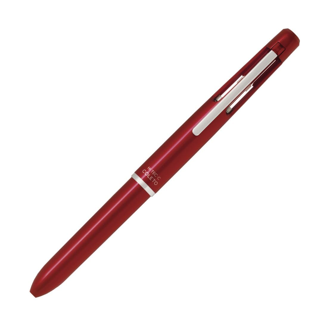 Pilot Multi-Pen Body, Hi-Tec-C Coleto 1000, Red Body (LHKC-1SC-R)