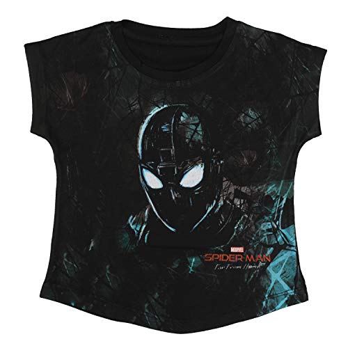 Image of Marvel Spiderman by Wear Your Mind Girl's Regular Fit T-Shirt