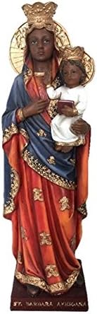 12 Inch Saint St Barbara Africana Santa Statue Figurine Figure Religious Decor