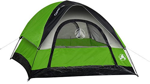 GIGATENT 7′ X 7′ 3 Person 3 Season Dome Tent Waterproof & UV Resistant Fabric Carry Bag Included