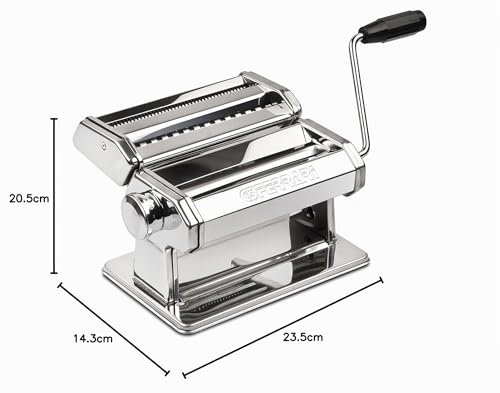 Miniatura 7 de G3 Ferrari G20124 Sfoglia Easy - Máquina Para Pasta, Acero Inoxidable, Cilindros De 18 Cm De Aluminio