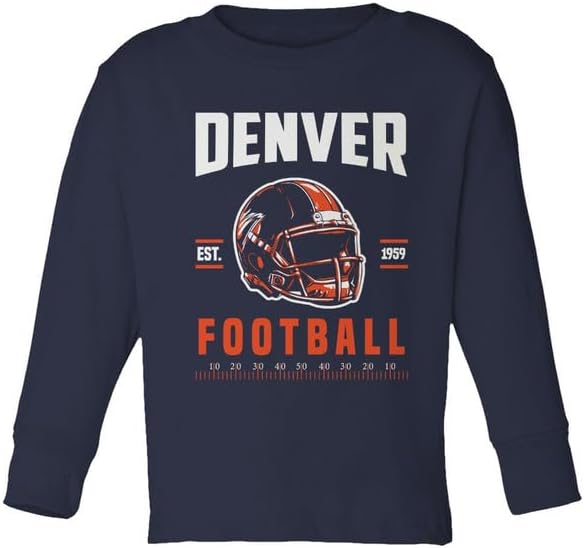 City Tee Apparel for Football Fans Supporter Toddler Long Sleeve T-Shirt