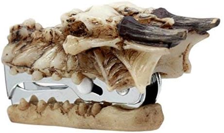Miniatura 4 de ebros regalo Esqueleto ossuary Hueso Dragon Head quitagrapas 3.25" L computadora Oficina Accesorio Papelería Essentials novedad Figura coleccionable