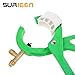 SURIEEN R134A R12 Side Can Tap, 3-in-1 Side Mount Can Tap Valve, 1/4'' SAE 1/2'' Thread R134a Refrigerant Dispenser Kit for Car AC Refrigerant Manifold System, (Green)