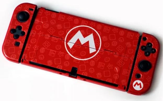 TMG Switch Protective Case Design for Dockable Hard Shell Shockproof Cover Skin, Design for Switch OLED-Red (B0CSYGK2Q8) Amazon Price History, Amazon Price Tracker