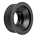 Produktbild Siphon Gummimanschette, 1 Stück, aus Gummi, NW 30/50, für DN50 HT Abflussrohr Innen Ø 50 mm und 1 ¼" Siphon Rohr außen Ø 28-32 mm, Gumminippel mit Ø 55 mm Anschlag, 25 mm lange Siphondichtung