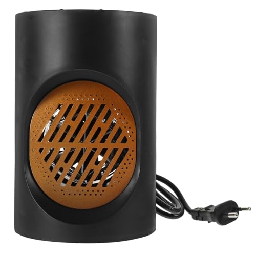 PRETYZOOM Mini Calefactor Eléctrico De Aire Para Calor y Frío Ventilador Doméstico Silencioso Con Resistencia Altas Para Uso Interiores