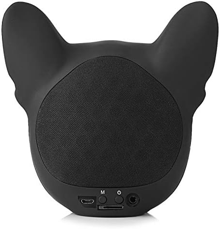 Demeras Dog Shaped Speaker French Bulldog Bluetooth Speaker Portable Stereo Sound Music Player Bluetooth Wireless Speaker
