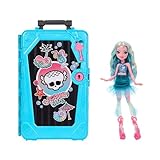Monster High Skulltimate Secrets Lagoona Blue Puppe und Zubehörset, Destination: Gore-geous Oasis mit Koffer und über 19 Zubehörteilen wie Kleidung, JDR51