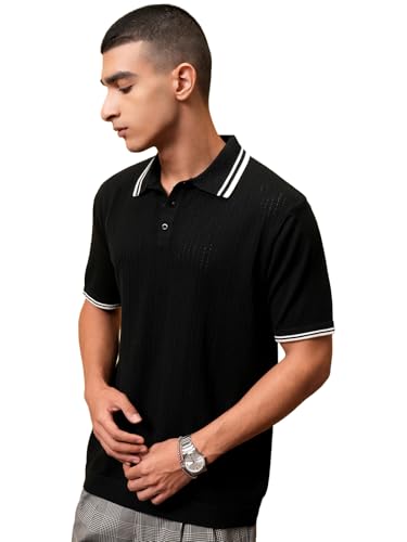 Image of Highlander Men's Polo Tshirt | Flat Knit | Regular Fit | Polo T-Shirt for Man