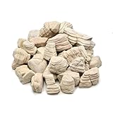 KINGRUI Natürliche Pagodensteine 3-6cm – Dekorative Natursteine für Feengärten, Miniaturlandschaften, Bonsai, DIY Bastelarbeiten, Aquarien & Reptilienterrarien – 0.5kg