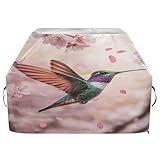 Facile à installer : la poignée supérieure de la housse de barbecue est facile à couvrir ou à enlever, et la grande taille (114 × 165 × 63,5 cm) est adaptée à la plupart des barbecues de barbecue, ce qui la rend pratique et rapide à utiliser. (Veuillez mesurer la taille de la grille avant d'acheter)