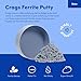 Speks Original Crags Ferrite Putty | 1000+ Magnetic Stones in a Tin | Stress Relief Fidget Toy for Adults & Teens | Stocking Stuffer & Christmas Gift | Matte Slate, Large