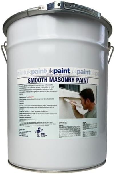 20 Litres - Smooth Acrylic Masonry Paint - Charcoal Grey