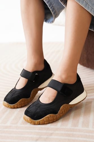 Project Cloud Girls Shoes - Memory Foam Insole Kids Shoes Girls Sneakers - Lightweight Mary Jane Flats & Non-Slip Comfortable Kids Sneakers (Little Donna)