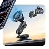 ESR OmniLock for MagSafe Car Mount, Vacuum Magnetic Car Mount, 360° Adjustable Car Magnetic Phone Holder, Suction Cup Phone Holders for Your Car, for iPhone 17/16/15/14/13/12/Samsung, All Smartphones